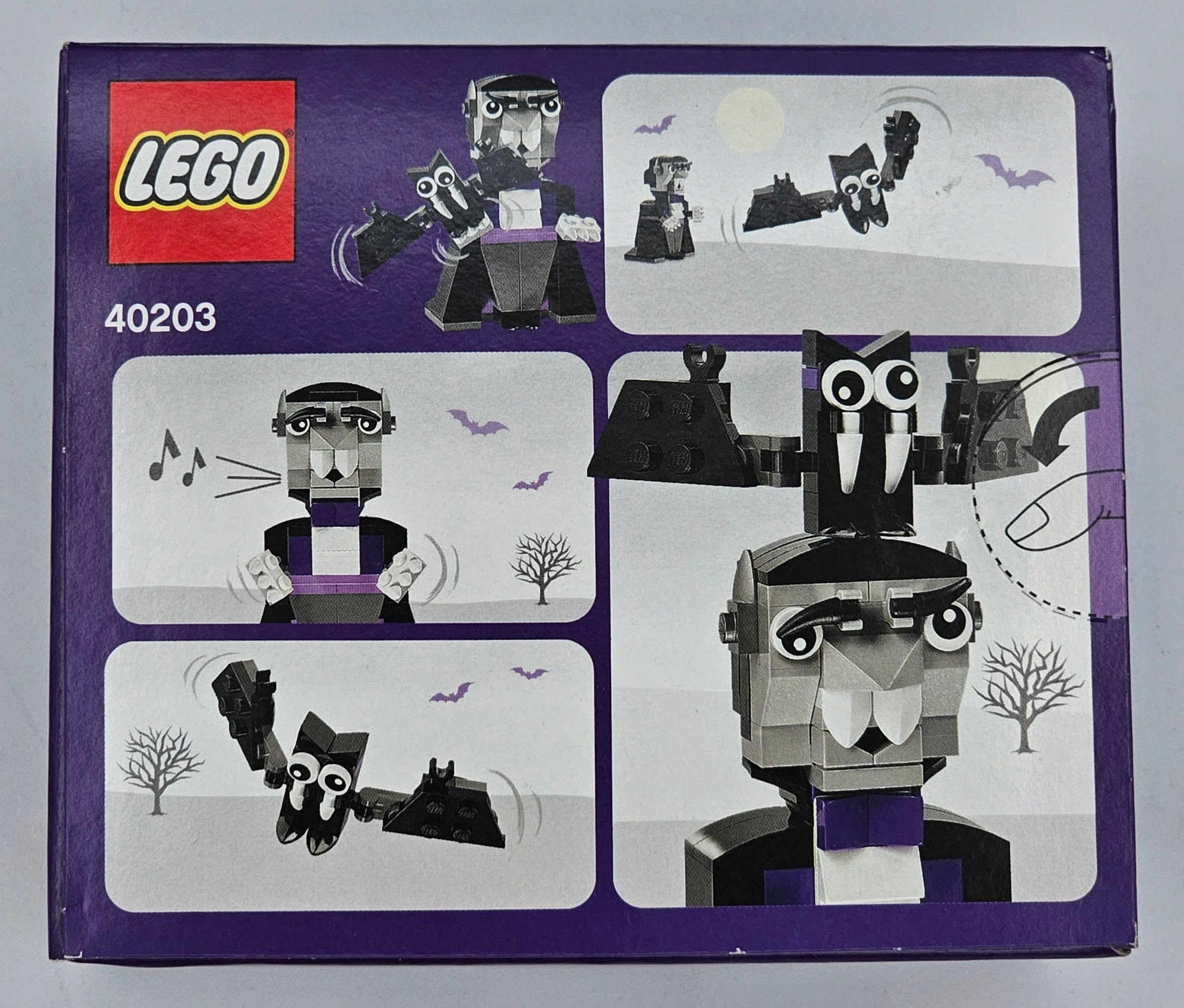LEGO 40203 - Halloween Vampire and Bat image 1