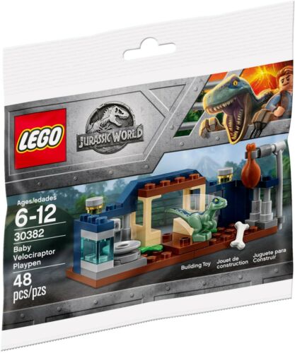 LEGO 30382 - Jurassic World Baby Velociraptor Playpen image 0