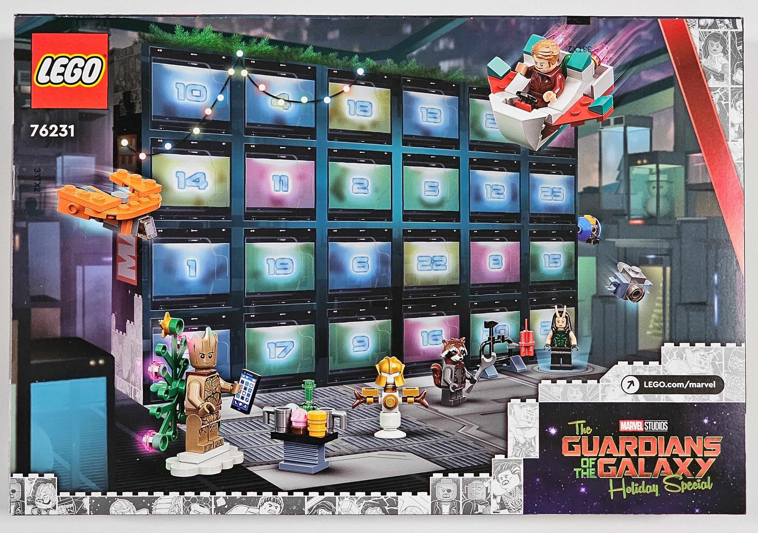LEGO 76231 - Seasonal Guardians of the Galaxy Advent Calendar 2022 image 1