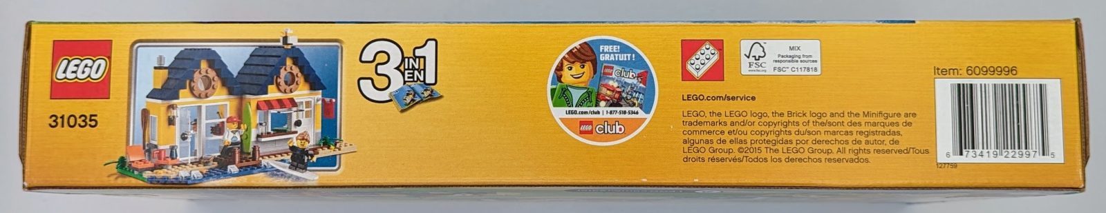 LEGO 31035 - Creator Beach Hut image 3