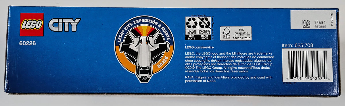 LEGO 60226 - City Mars Research Shuttle
