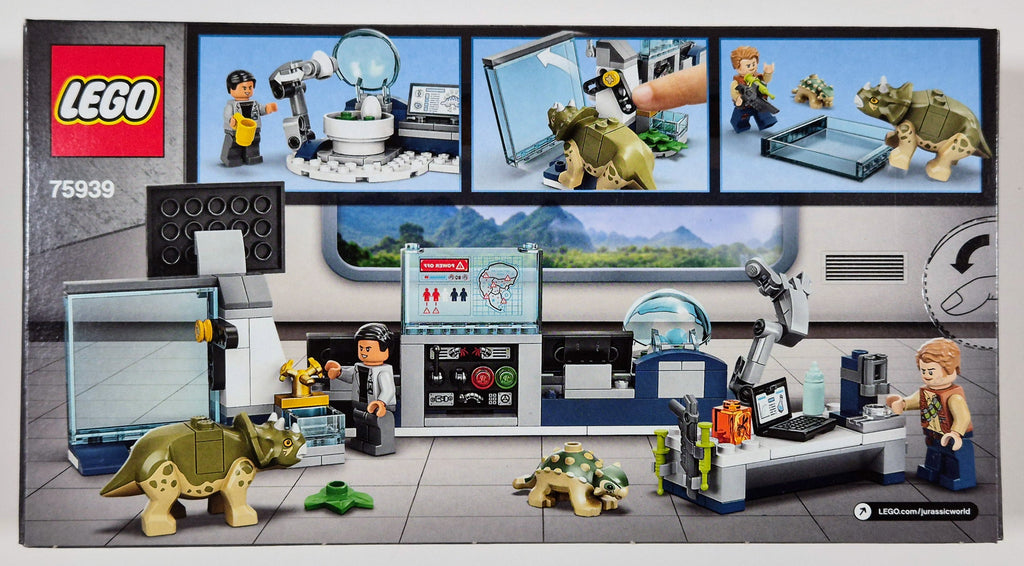 LEGO 75939 - Jurassic World Dr. Wu's Lab: Baby Dinosaurs Breakout