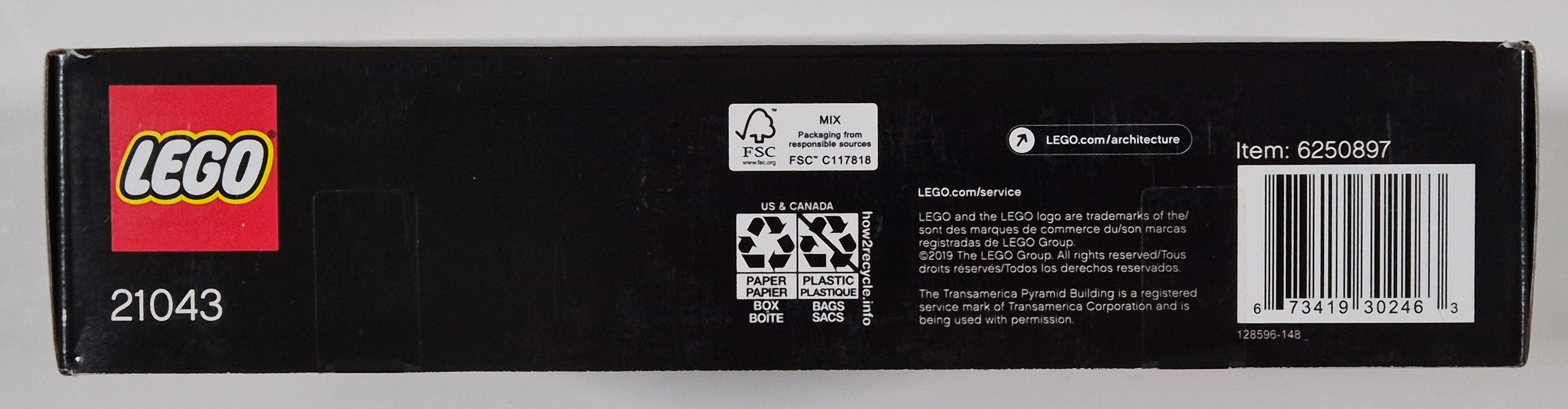 LEGO 21043 - Architecture San Francisco *Box Damage