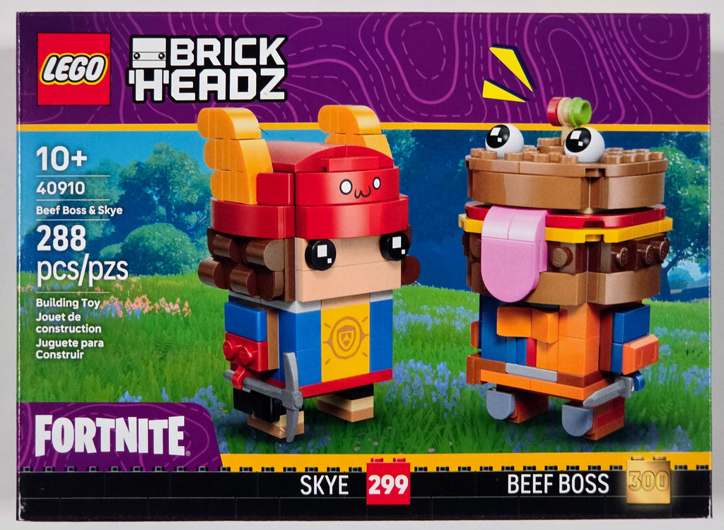 LEGO 40910 - BrickHeadz Fortnite Beef Boss & Skye