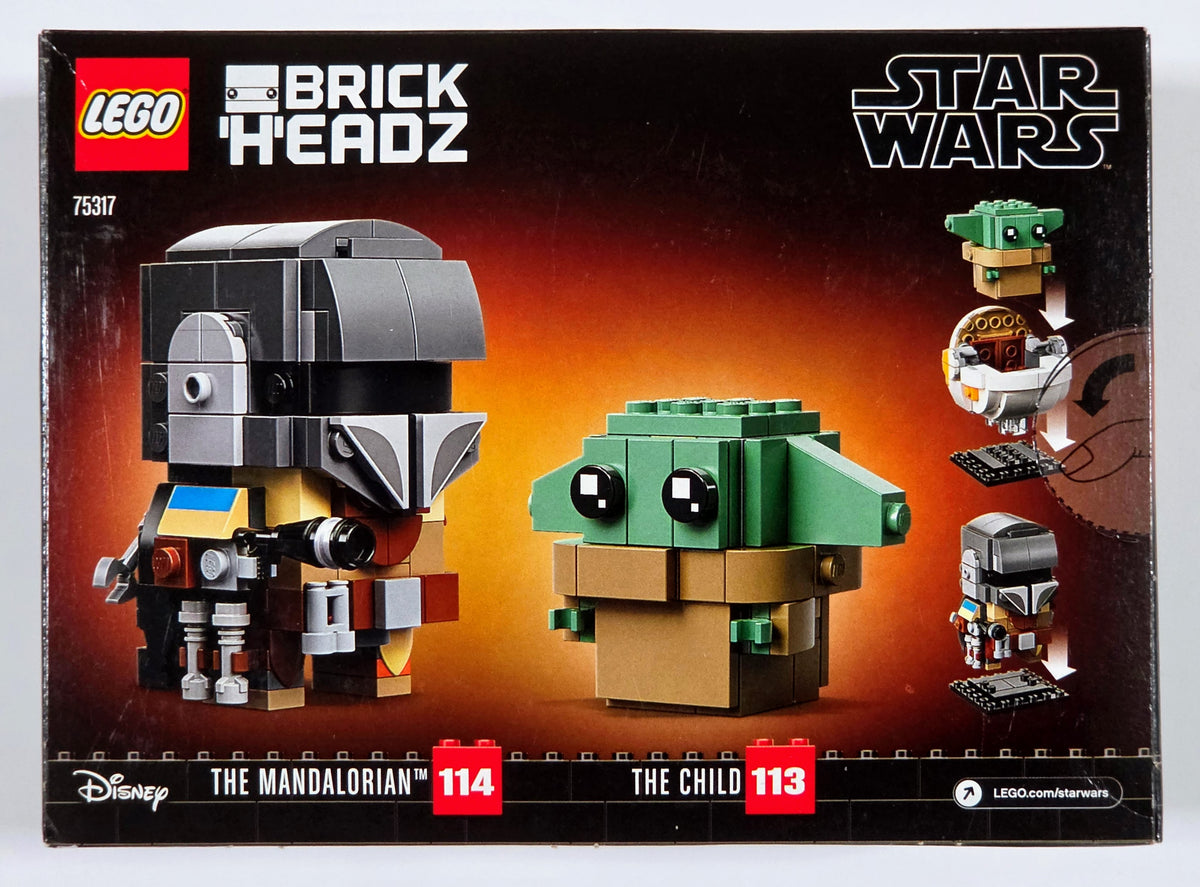 LEGO 75317 - BrickHeadz Star Wars The Mandalorian & The Child
