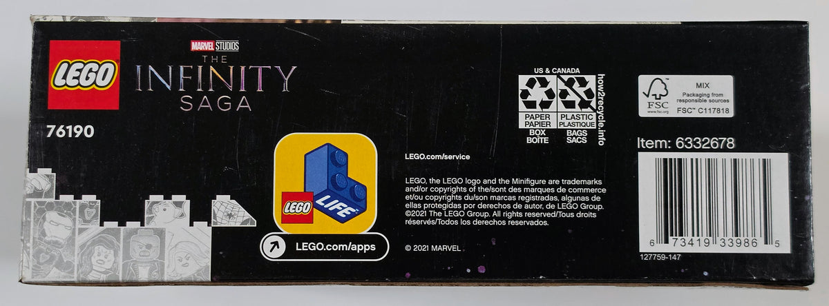 LEGO 76190 - Marvel Iron Man: Iron Monger Mayhem