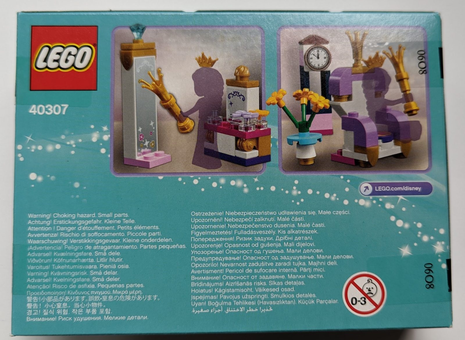 LEGO 40307 - Disney Princess Castle Interior Kit image 1