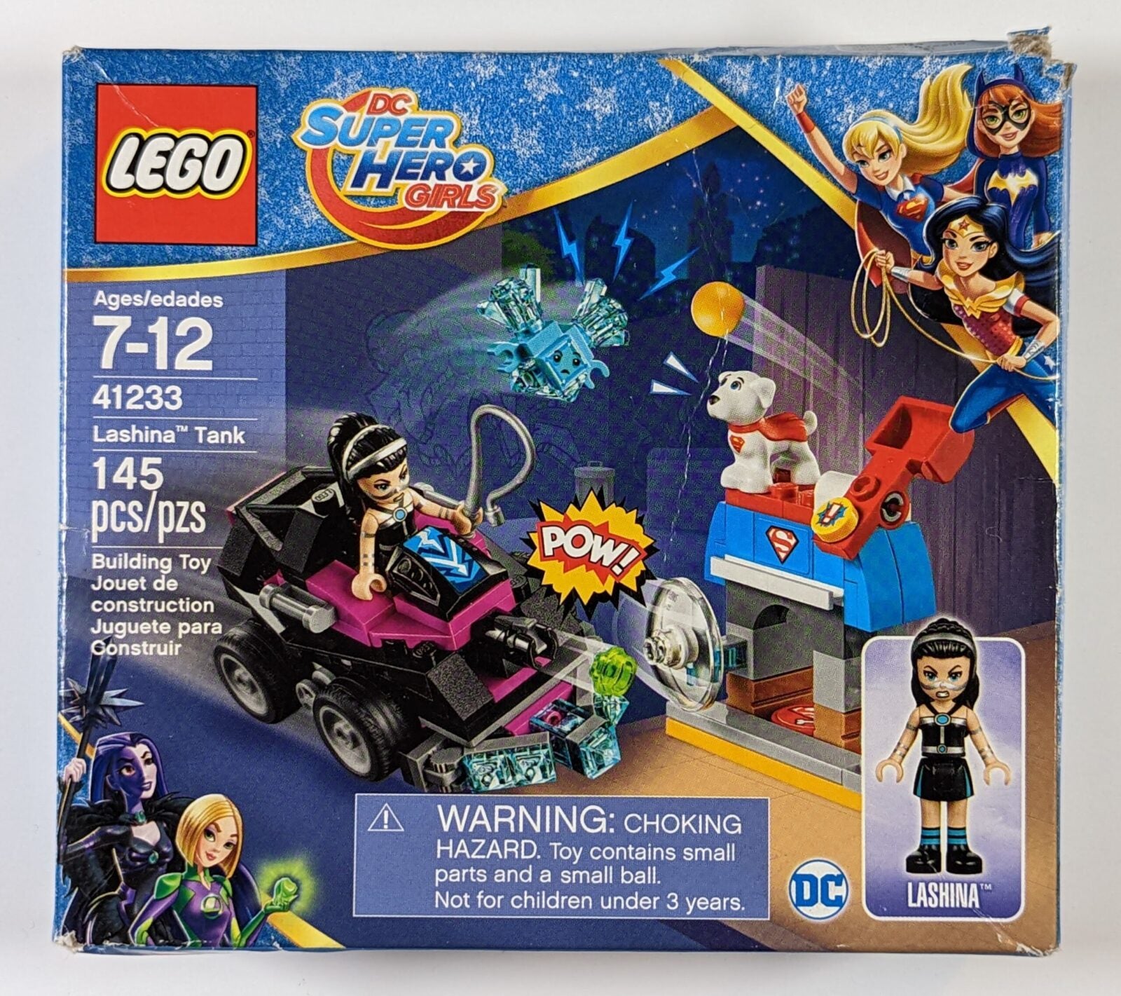 LEGO 41233 - DC Super Hero Girls Lashina Tank *Box Damage* image 0