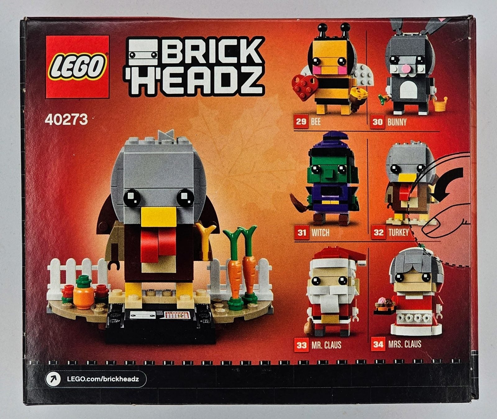 LEGO 40273 - BrickHeadz Thanksgiving Turkey image 1