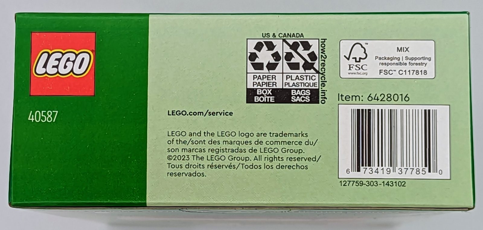 LEGO 40587 - Easter Basket image 3