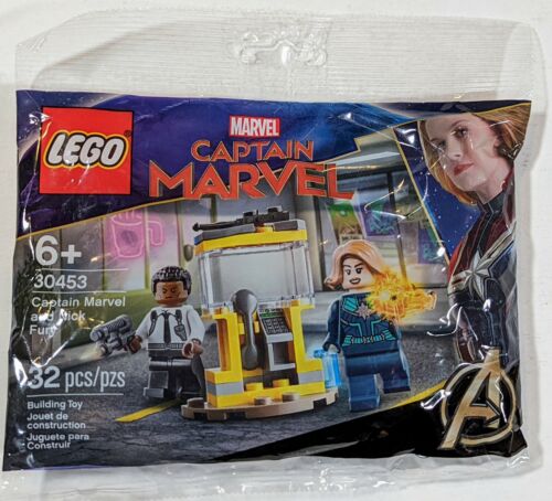 LEGO 30453 - Captain Marvel and Nick Fury image 1