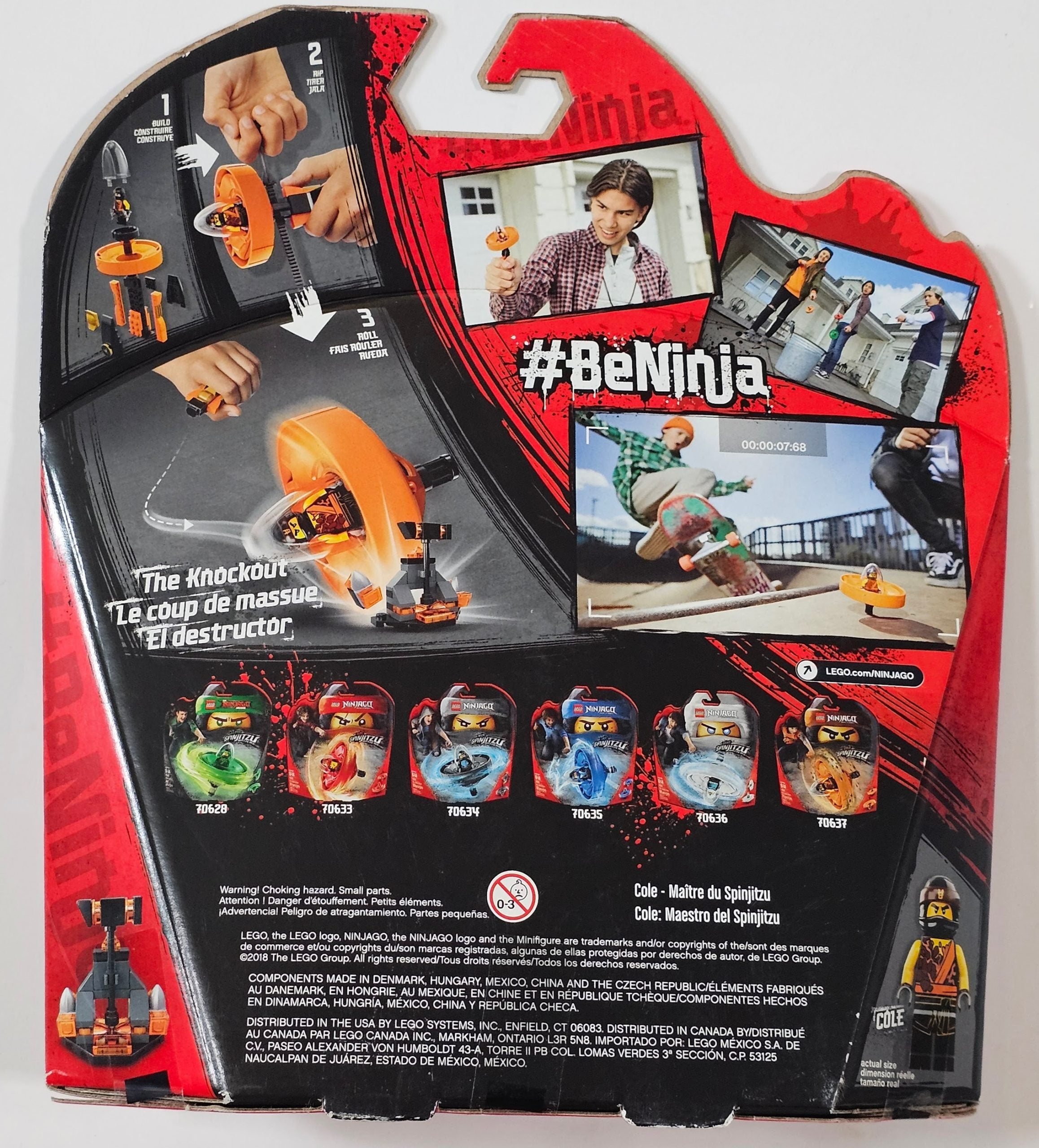 LEGO 70637 - Ninjago Cole - Spinjitzu Master image 1