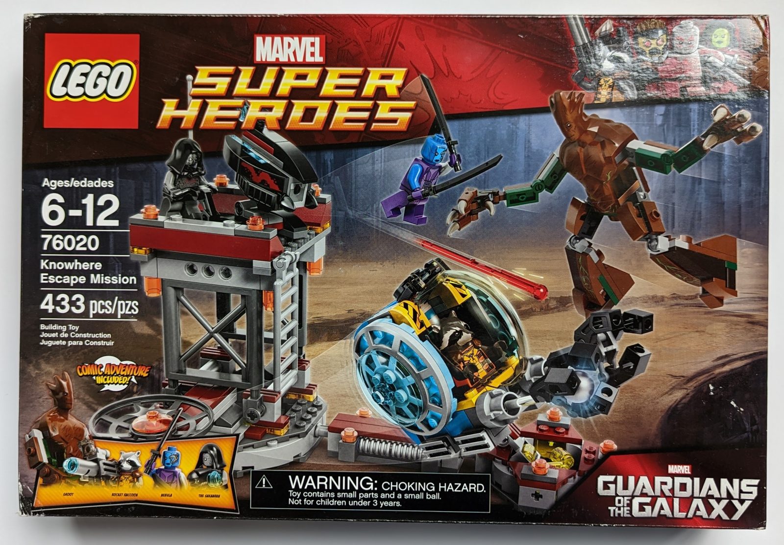 LEGO 76020 - Marvel Super Heroes Knowhere Escape Mission image 0