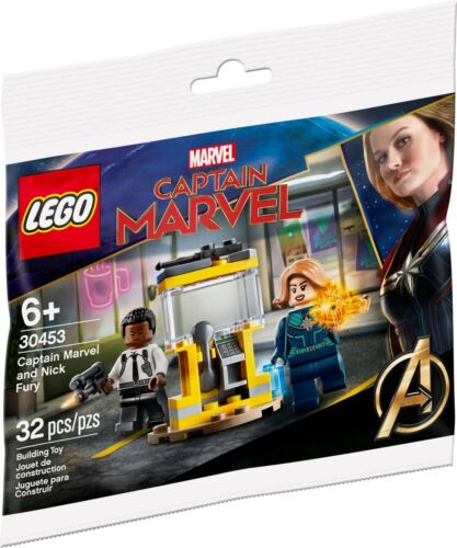 LEGO 30453 - Captain Marvel and Nick Fury image 0