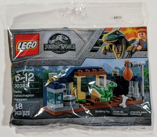 LEGO 30382 - Jurassic World Baby Velociraptor Playpen image 1