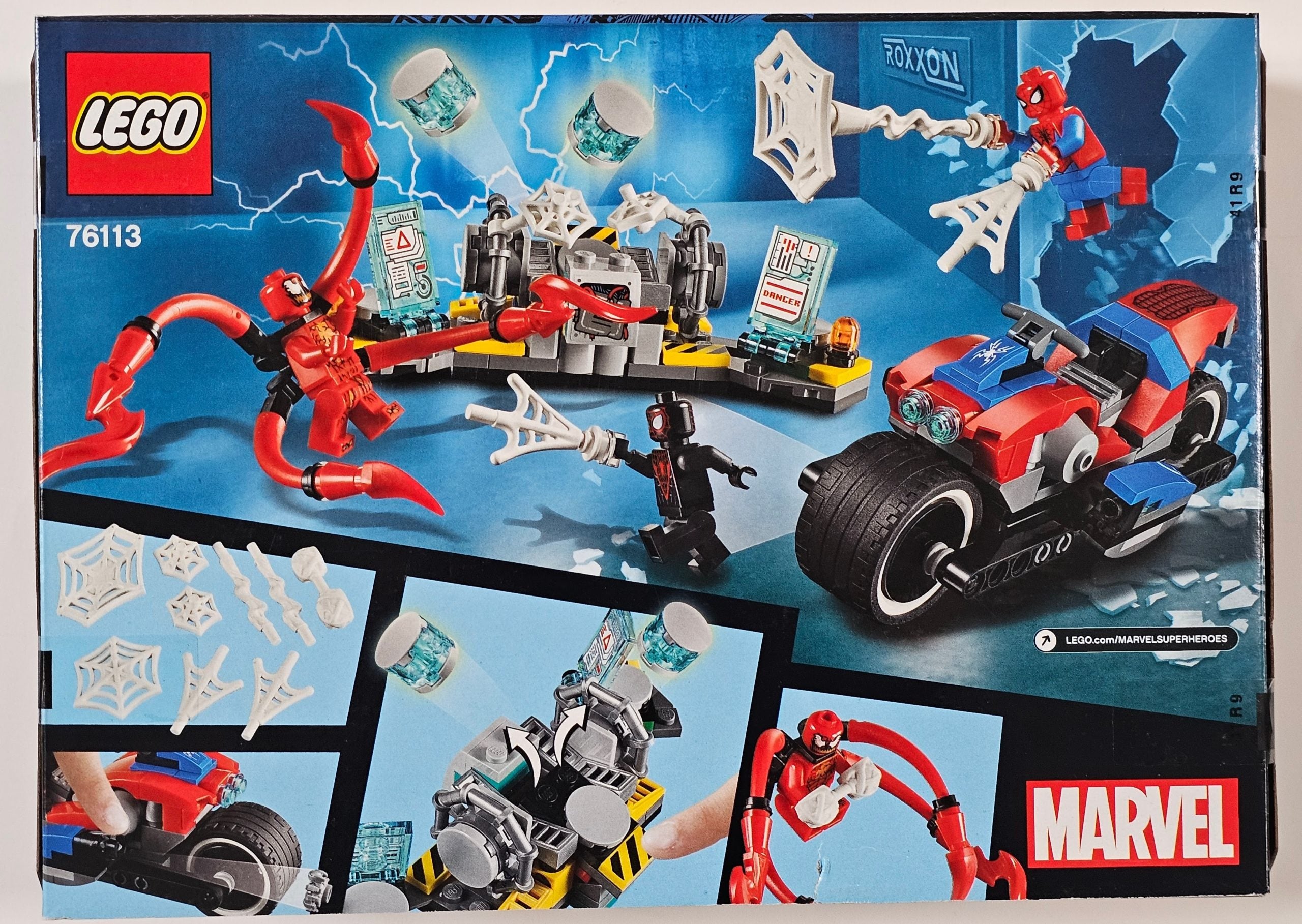 LEGO 76113 - Marvel Super Heroes Spider-Man Bike Rescue image 1