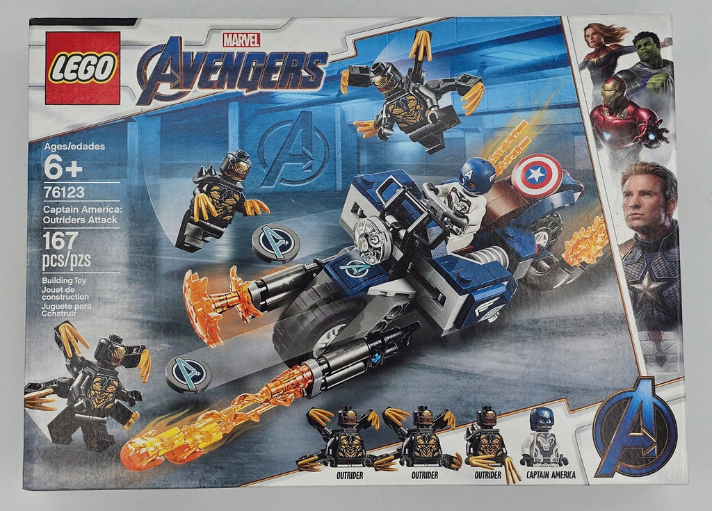 LEGO 76123 - Marvel Super Heroes Captain America: Outriders Attack image 0
