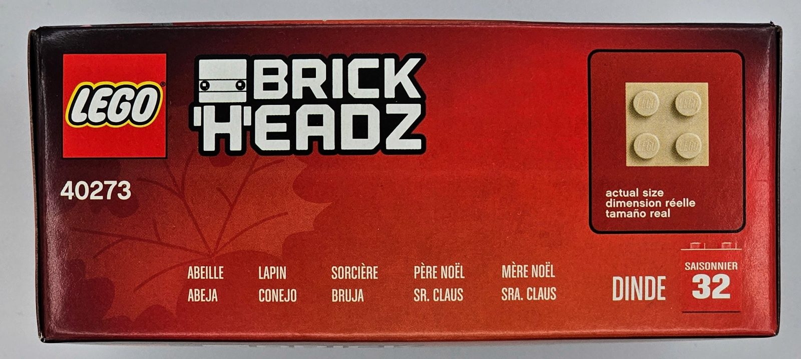 LEGO 40273 - BrickHeadz Thanksgiving Turkey image 2