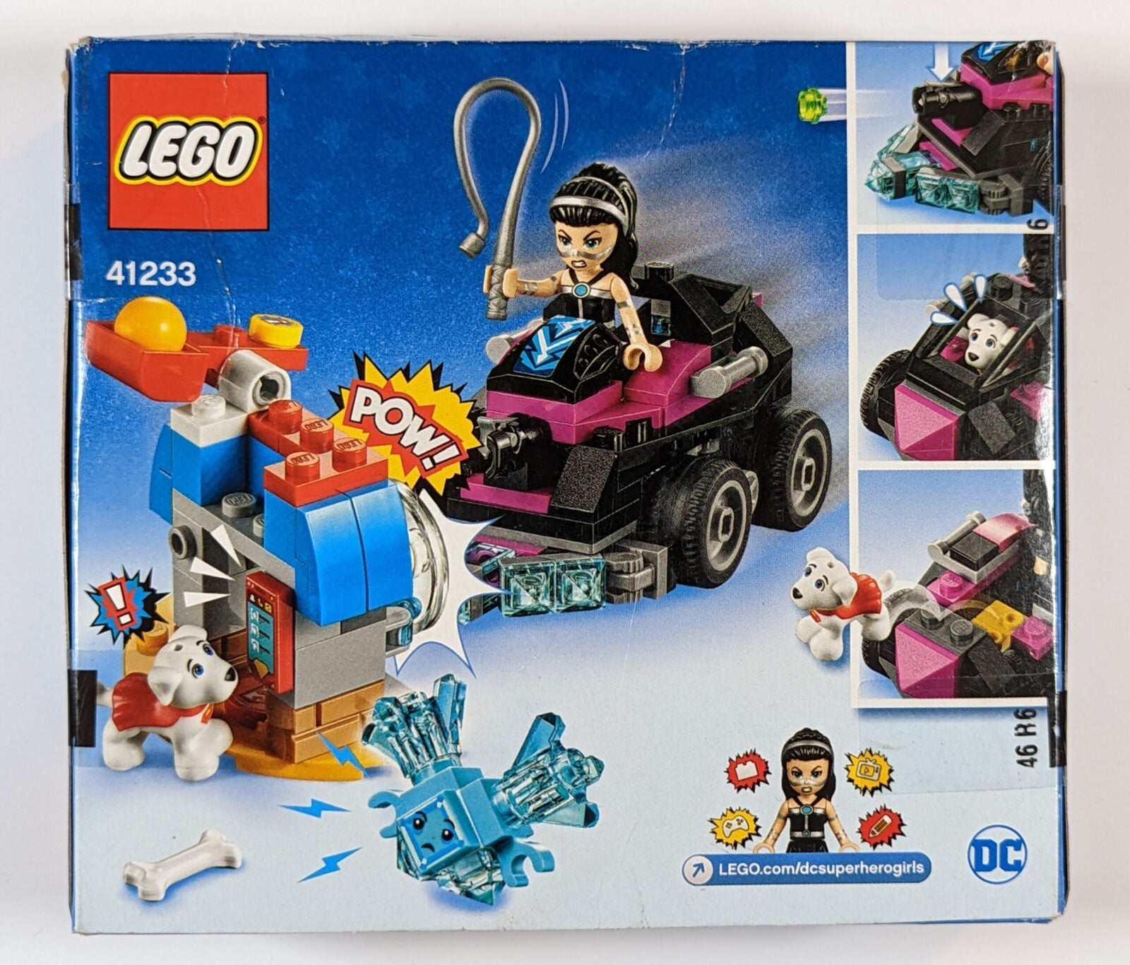 LEGO 41233 - DC Super Hero Girls Lashina Tank *Box Damage* image 1
