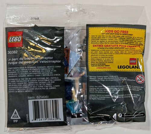 LEGO 30382 - Jurassic World Baby Velociraptor Playpen image 2