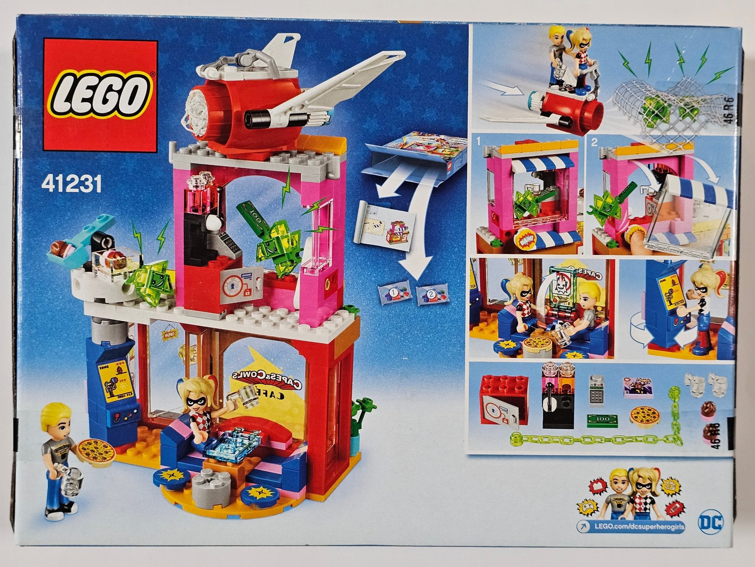 LEGO 41231 - DC Super Hero Girls Harley Quinn to the Rescue image 1