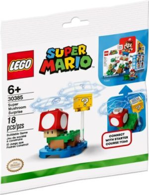 Polybags LEGO 30385 – Super Mario Super Mushroom Surprise LEGO 30385 - Super Mario Super Mushroom Surprise