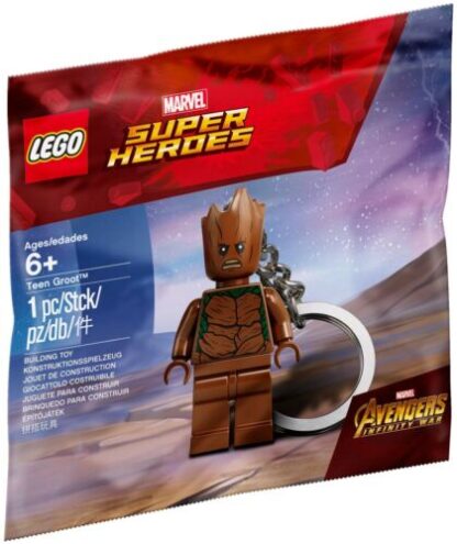 Key Chains LEGO 5005244 – Marvel Super Heroes Teen Groot Key Chain
