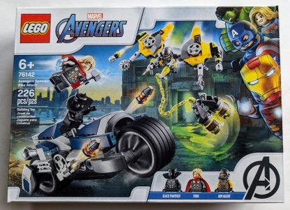 Marvel Super Heroes LEGO 76142 – Marvel Super Heroes Avengers Speeder Bike Attack