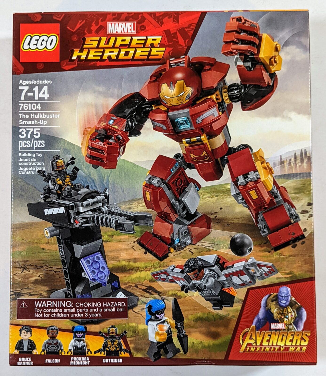 LEGO 76104 - Marvel Super Heroes The Hulkbuster Smash-Up - Lodi Bricks