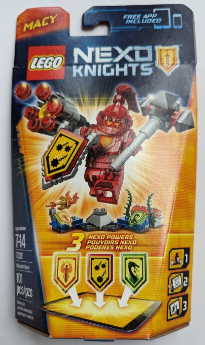 Nexo Knights LEGO 70331 – Nexo Knights Ultimate Macy