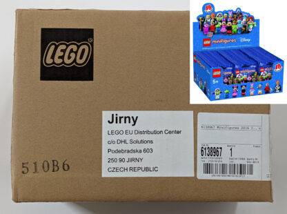 Minifigures LEGO 71012 – Minifigures Disney Series 1 Sealed Box of 60 Packs
