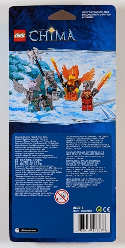 Legends of Chima LEGO 850913 – Legends of Chima Fire and Ice Minifigure Accessory Set