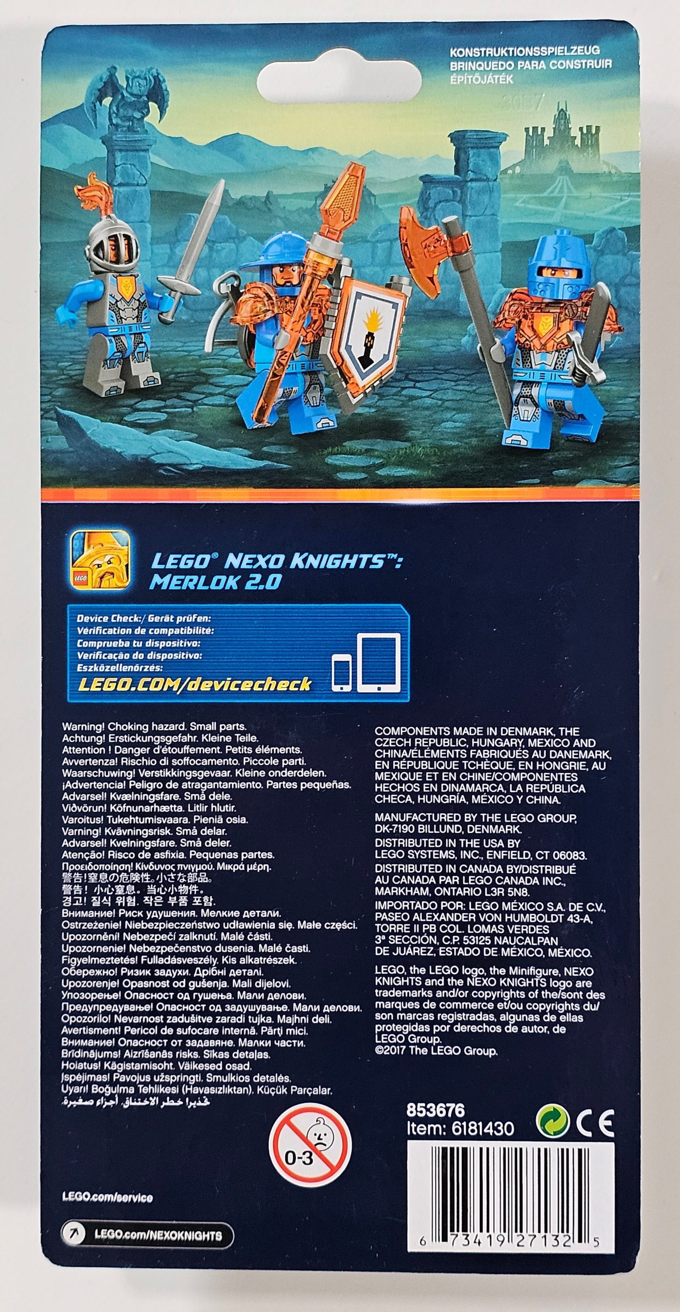 Nexo Knights LEGO 853676 – Nexo Knights Accessory Set LEGO 853676 - Nexo Knights Accessory Set - Image 2