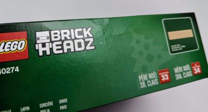 BrickHeadz LEGO 40274 – BrickHeadz Mr. & Mrs. Claus