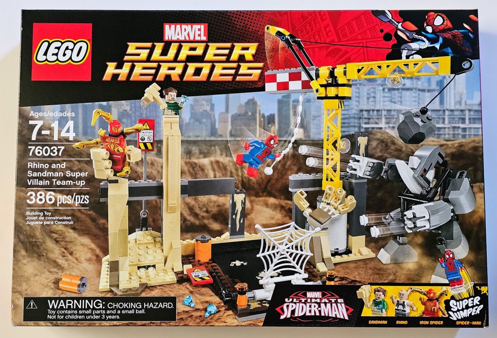 LEGO 76037 - Marvel Super Heroes Rhino and Sandman Super Villain Team ...