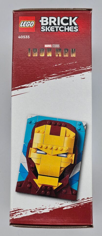 LEGO 40535 - Brick Sketches Iron Man - Image 3