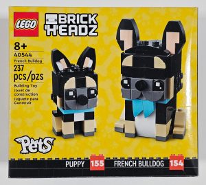 BrickHeadz LEGO 40544 – BrickHeadz French Bulldog LEGO 40544 - BrickHeadz French Bulldog