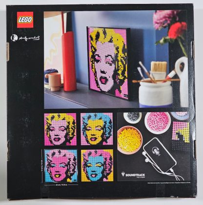 LEGO 31197 - Art Andy Warhol's Marilyn Monroe *Box Damage - Image 2