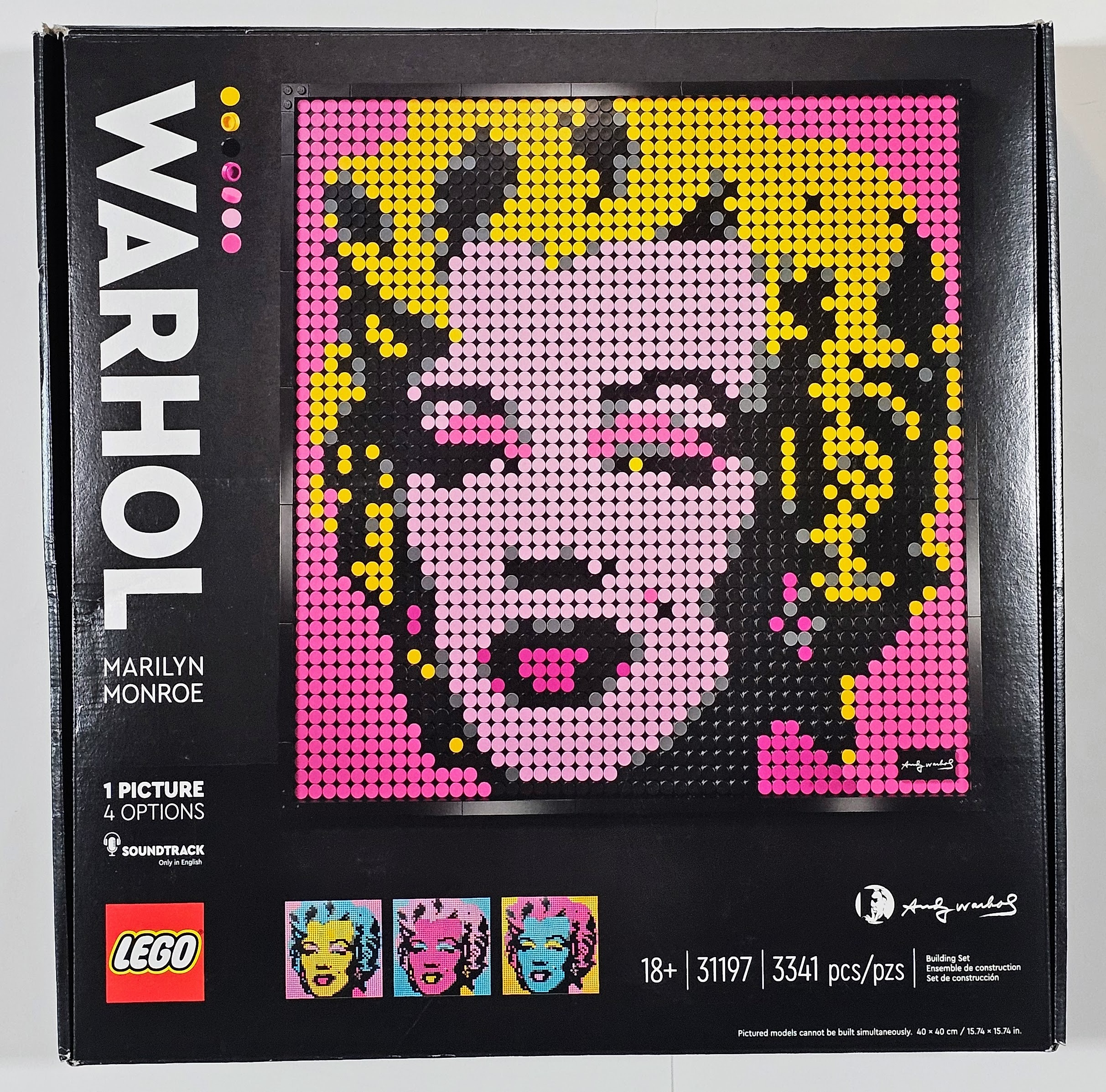 LEGO Art LEGO 31197 – Art Andy Warhol’s Marilyn Monroe *Box Damage LEGO 31197 - Art Andy Warhol's Marilyn Monroe *Box Damage