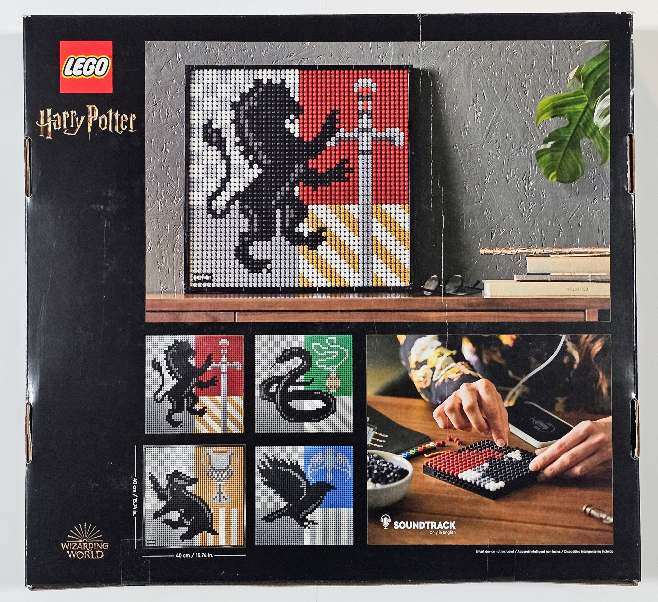 LEGO Art LEGO 31201 – Art Harry Potter Hogwarts Crests LEGO 31201 - Art Harry Potter Hogwarts Crests - Image 2
