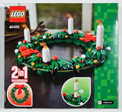 LEGO 40426 - Seasonal Christmas Wreath 2-in-1 - Image 2