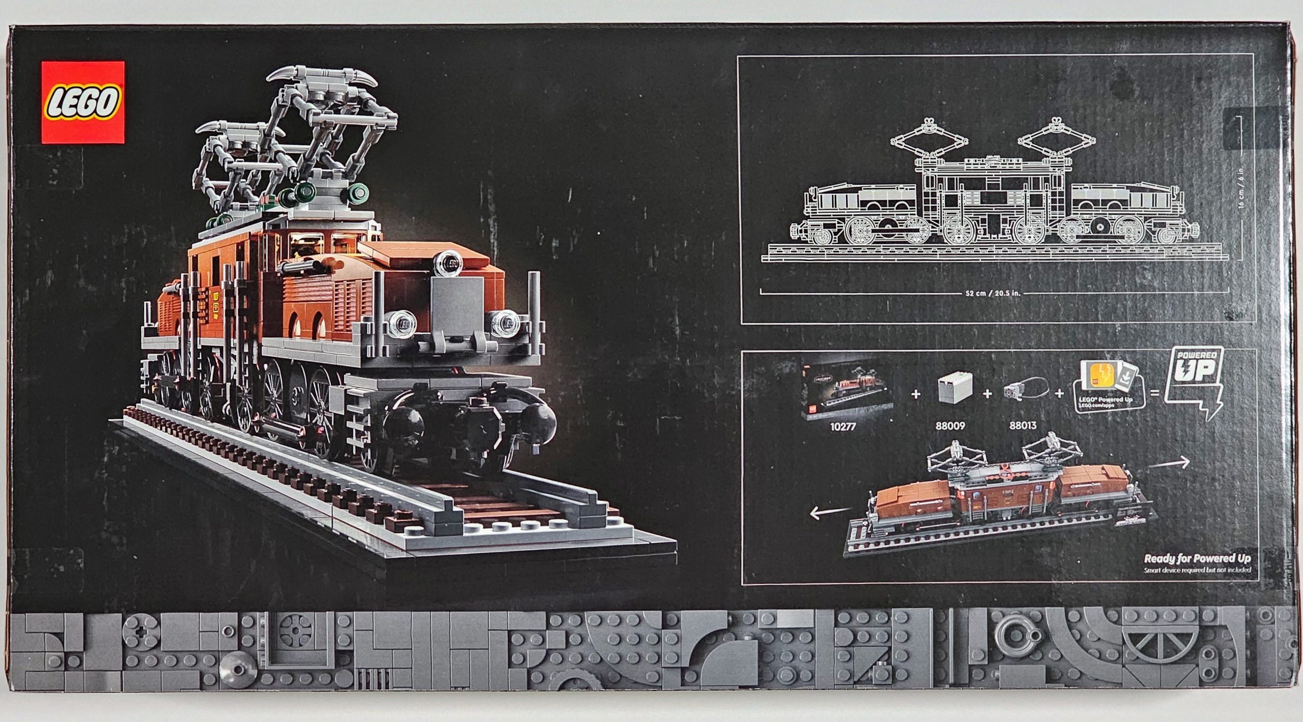 Icons LEGO 10277 – Icons Crocodile Locomotive LEGO 10277 - Icons Crocodile Locomotive - Image 2