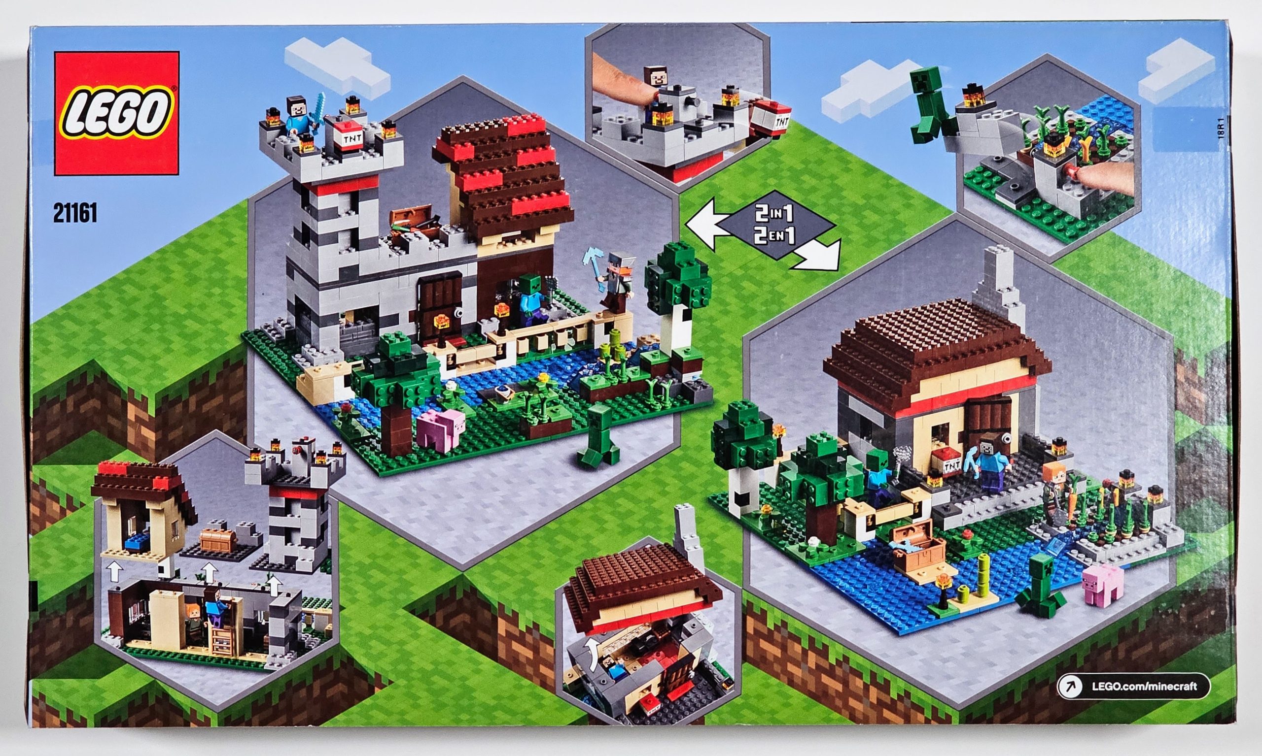 Minecraft LEGO 21161 – Minecraft The Crafting Box 3.0 LEGO 21161 - Minecraft The Crafting Box 3.0 - Image 2