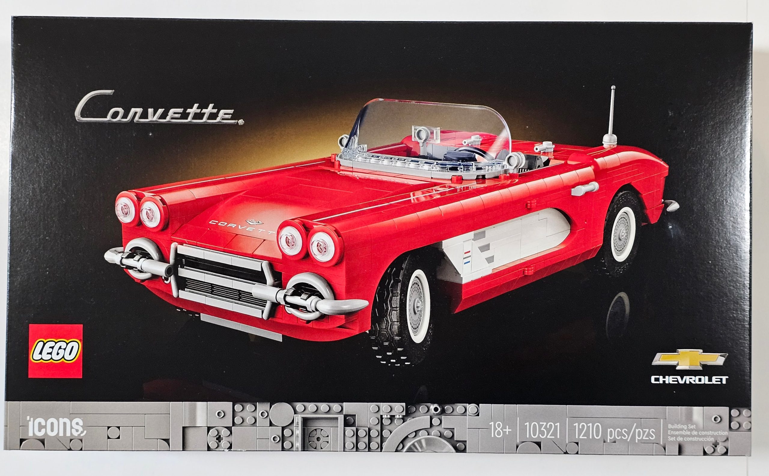 Icons LEGO 10321 – Icons Corvette LEGO 10321 - Icons Corvette