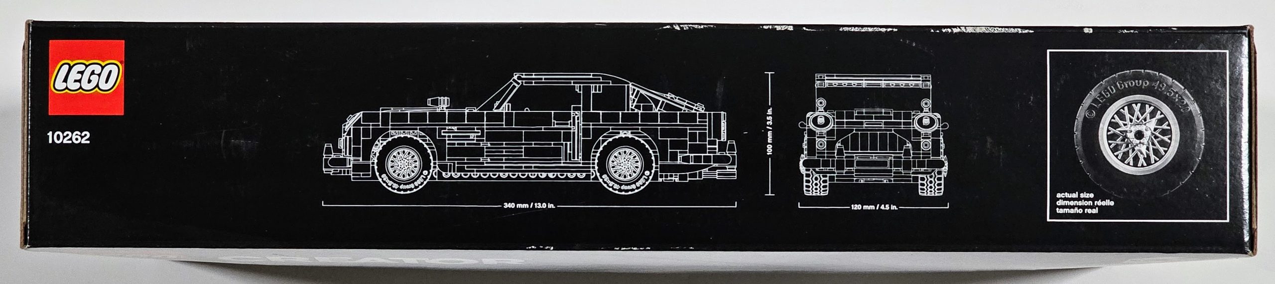 Creator LEGO 10262 – Creator Expert James Bond Aston Martin DB5 LEGO 10262 - Creator Expert James Bond Aston Martin DB5 - Image 3