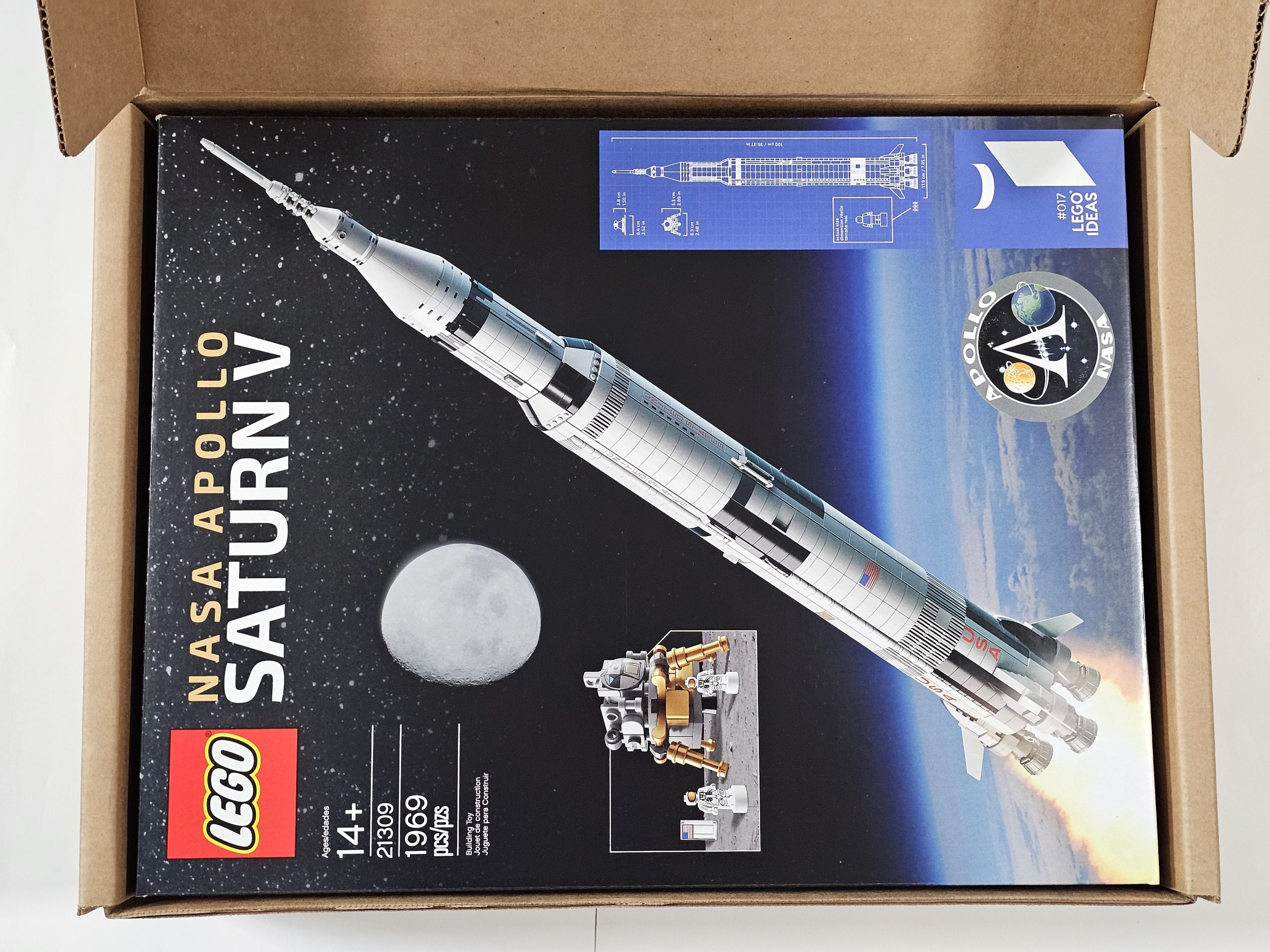 Ideas LEGO 21309 – Ideas NASA Apollo Saturn V LEGO 21309 - Ideas NASA Apollo Saturn V